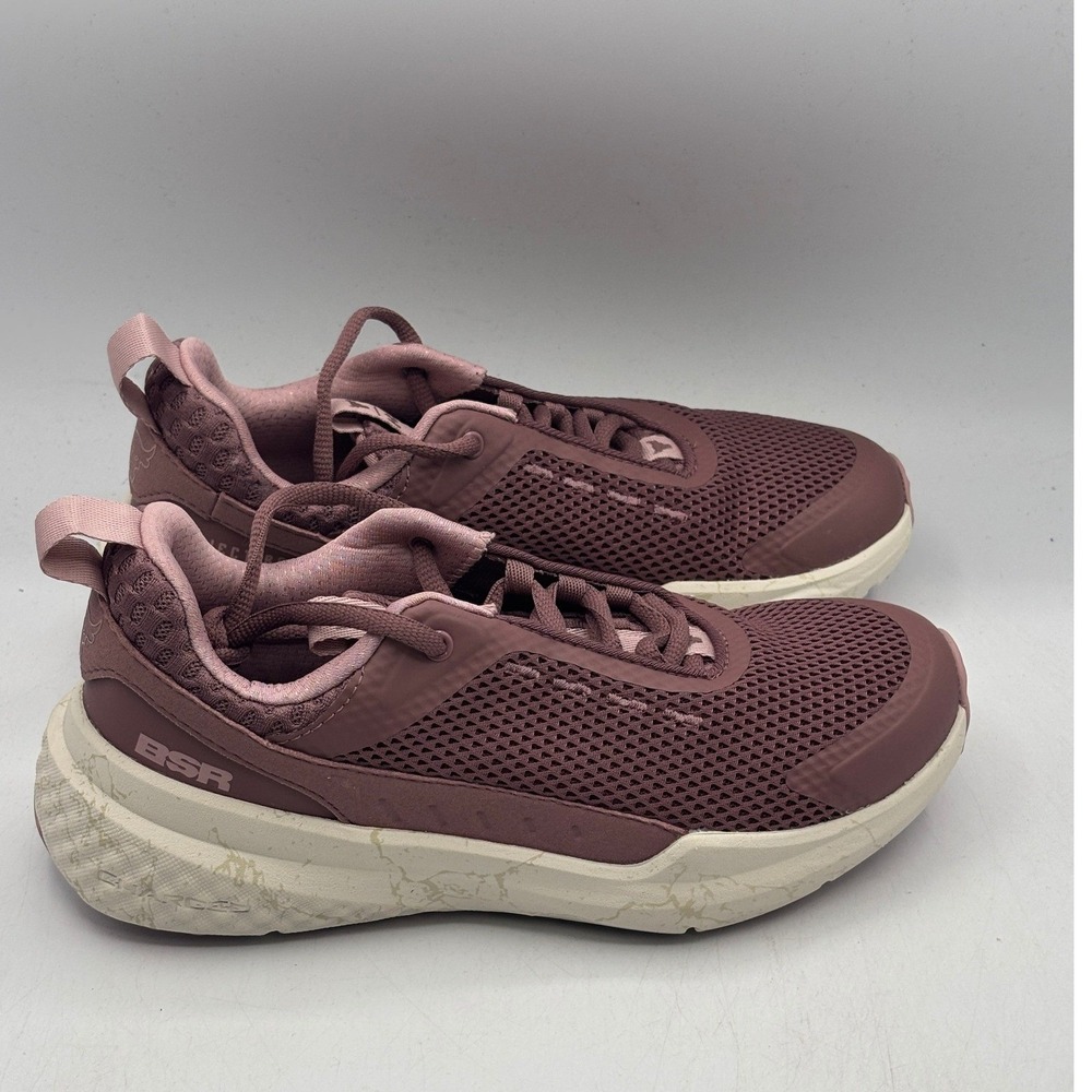 Under Armour Project Rock BSR 5 Shoes Women Size 6.5 Brown Pink 3028301-651